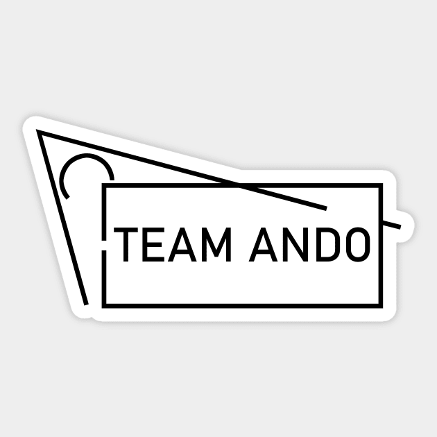 Tadao Ando Team Architecture Lover Sticker by A.P.